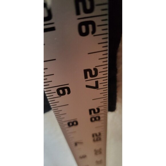 Old Navy Linen Pants High Rise Wide Leg Straight Comfort Waist Rayon Black Sz L - Picture 11 of 16